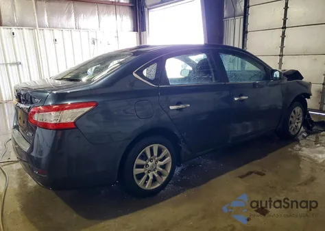 2013 Nissan Sentra S z USA, uszkodzony, nr VIN 3N1AB7AP5DL613701